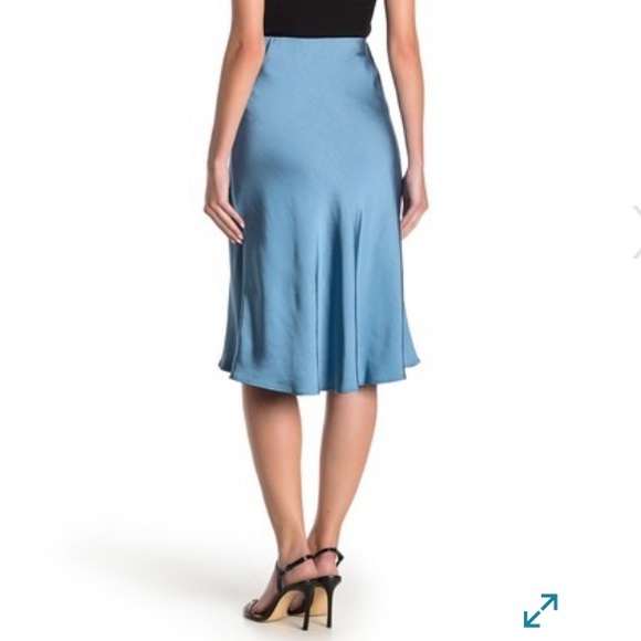 Nordstrom Rack Dresses & Skirts - Blue Silk Like Skirt
